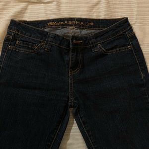 Dark blue skinny jean